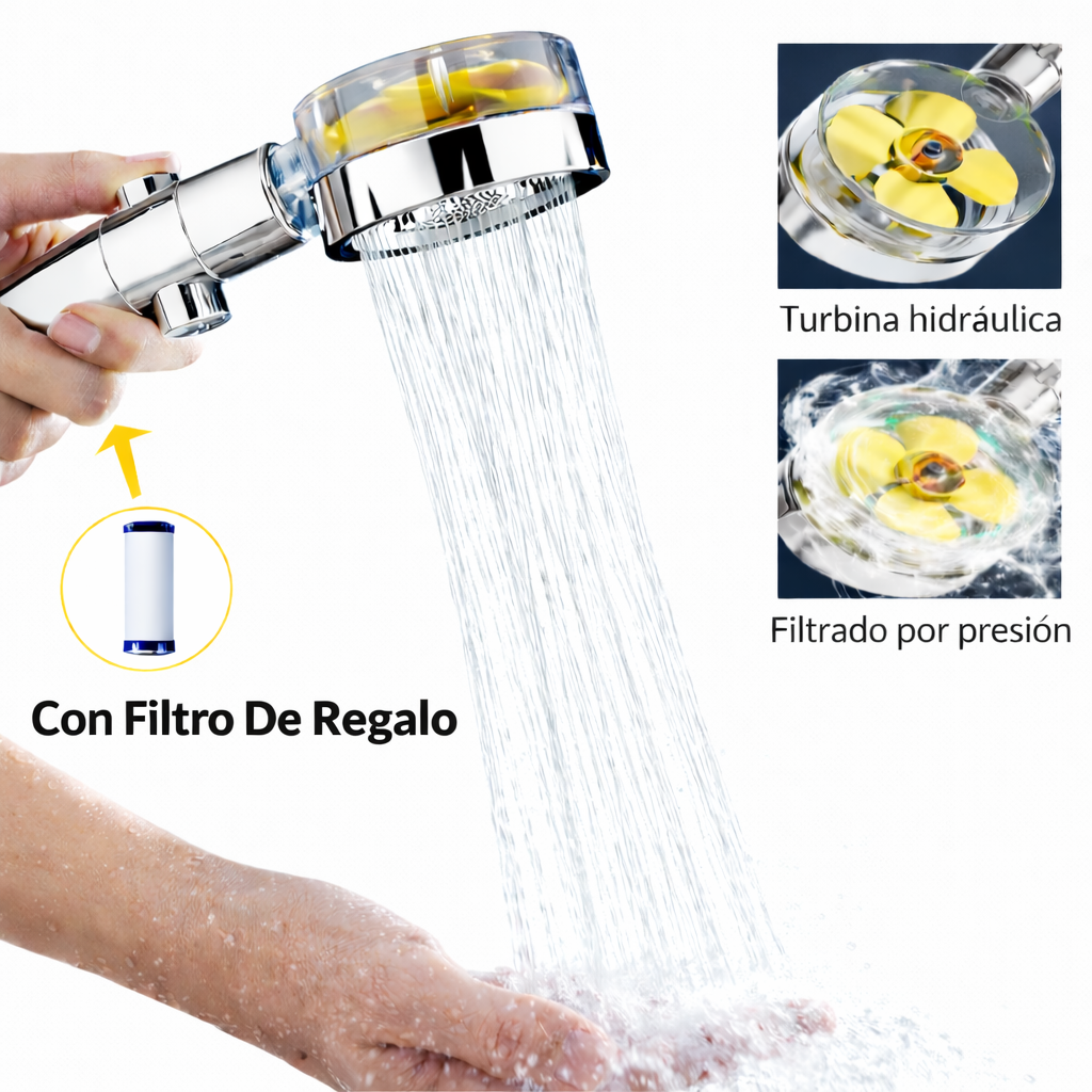 Ducha hélice descalcificadora VoraVora™
