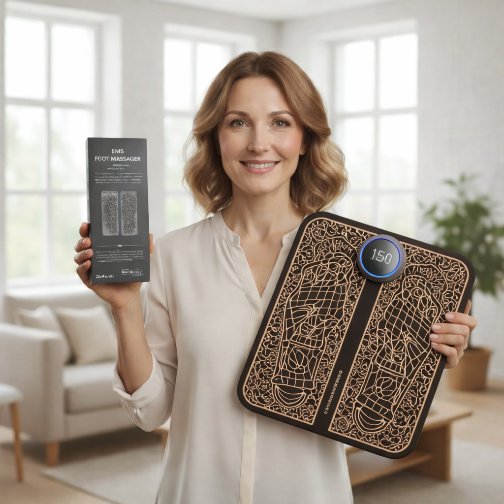 Masajeador de pies electroestimulador Voravora